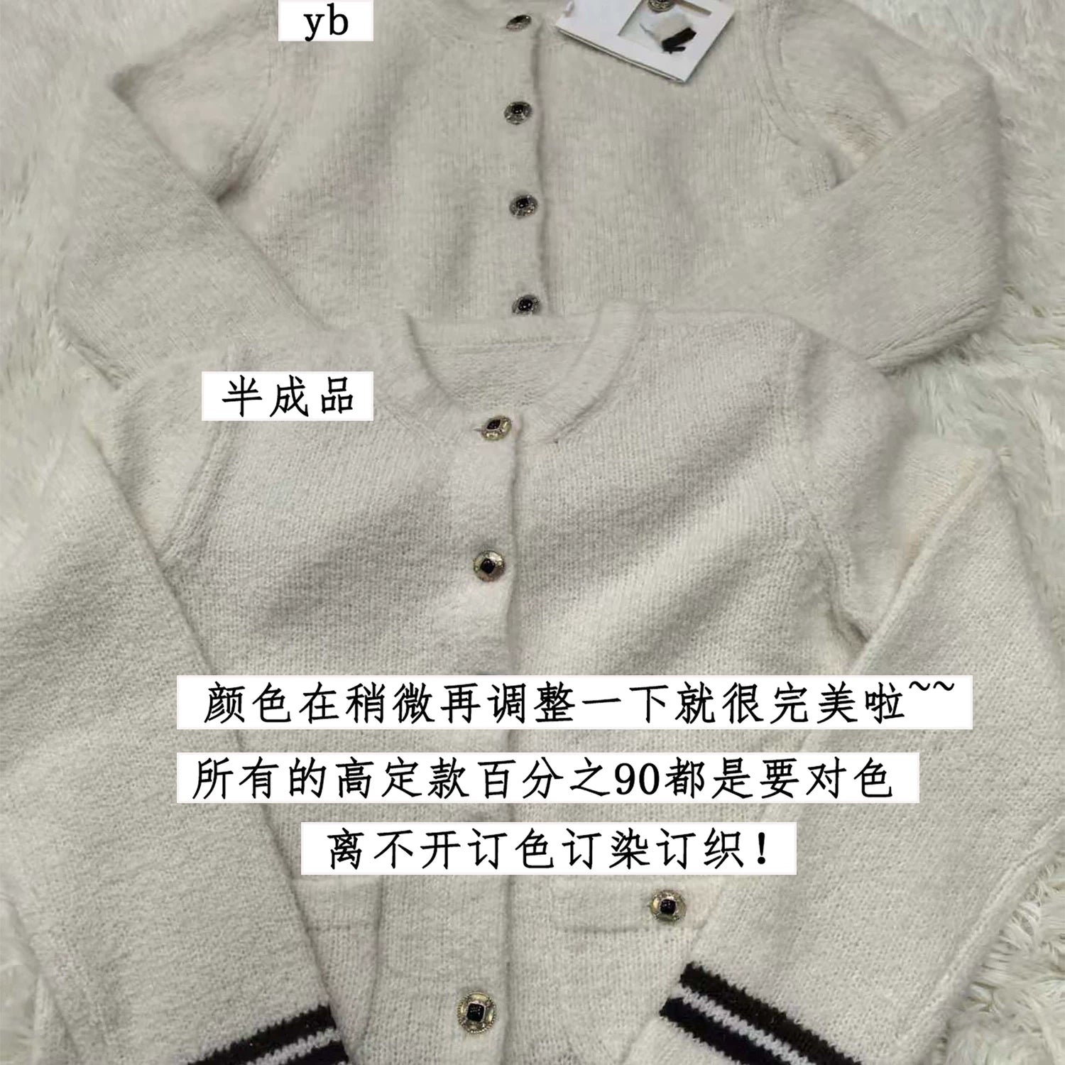 2025 autumn and winter foreign style fashionable skiing bow girlish knitted short-sleeved cardigan + high waist skirt women's suit