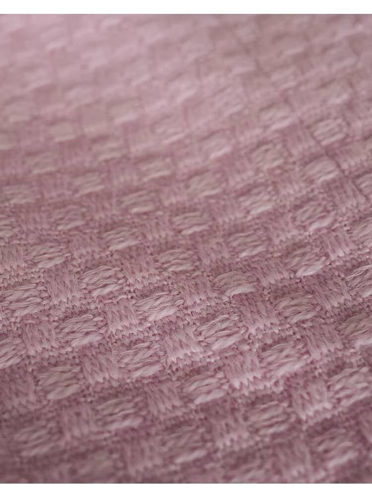 Spring and Autumn Little  Style Socialite Elegant Suit Women's Coat Wide-Leg Mid-Length Pants Wool Tweed High-End Pink Two-Piece Set